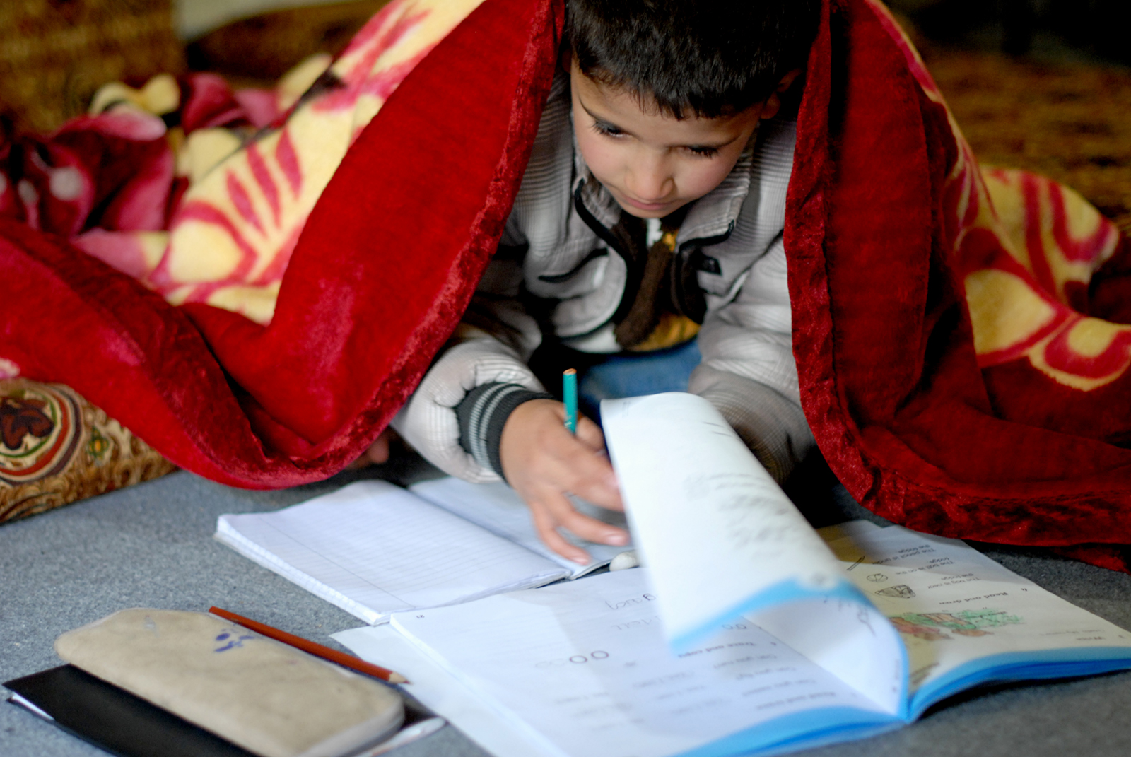 Jaramana Camp © 2014 UNRWA photo by Taghrid Mohammad