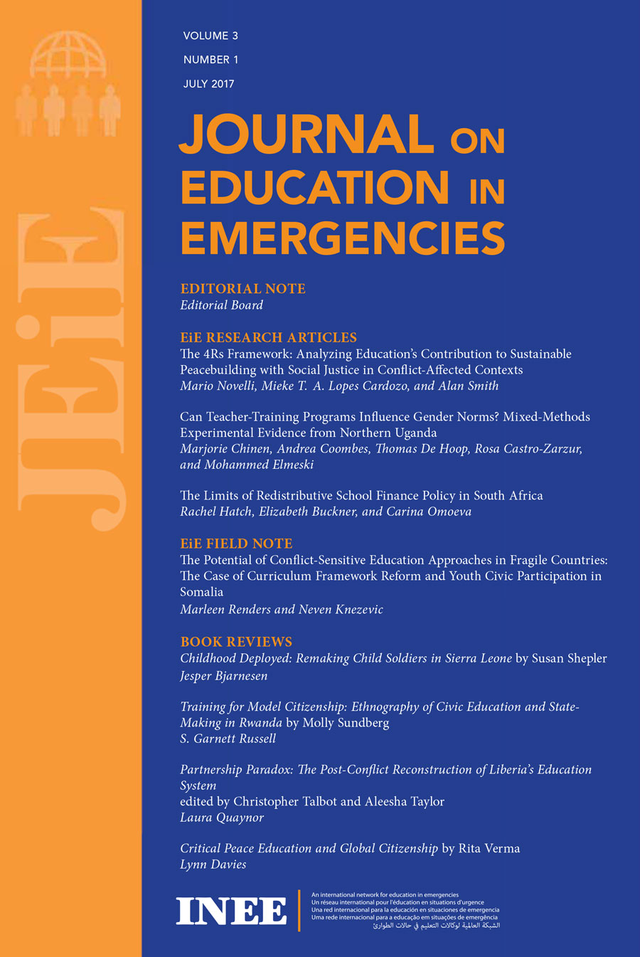 Journal on Education in Emergencies